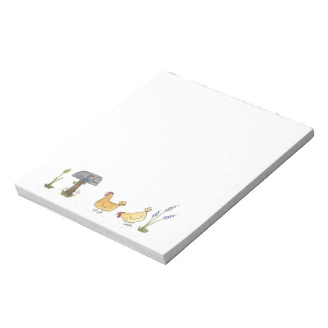 Vid Anteckningsblocket Postlåda Anteckningsblock (Roterad)