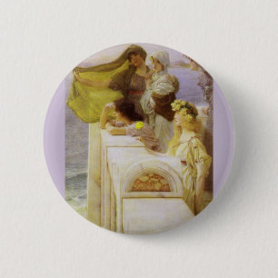 Vid Aphrodites vagga av Sir Lawrence Alma Tadema Knapp