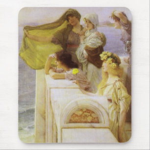 Vid Aphrodites vagga av Sir Lawrence Alma Tadema Musmatta