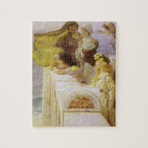 Vid Aphrodites vagga av Sir Lawrence Alma Tadema Pussel