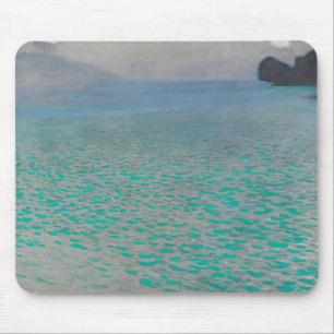 Vid Atter See av Gustav Klimt, Vintage Fine Art Musmatta