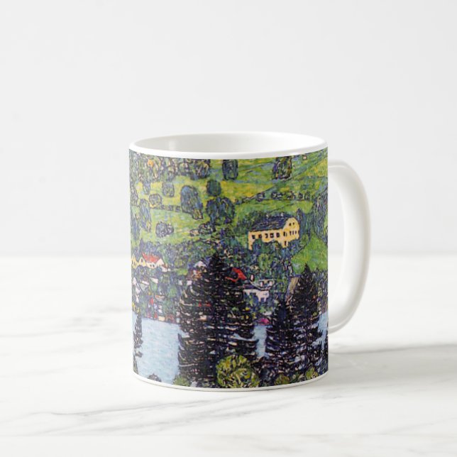 Vid Atter-sjön, Gustav Klimt Kaffemugg (Framsida höger)