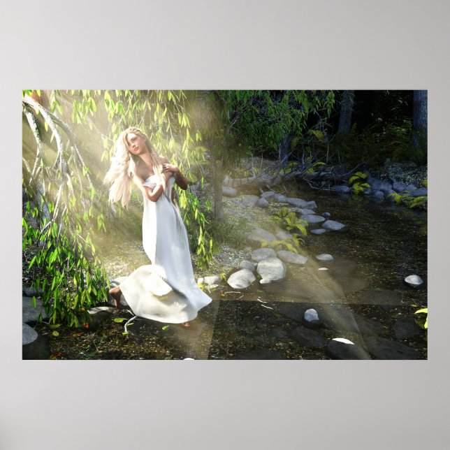 Vid Bäck Daz Studio Digital Art Poster (Framsidan)