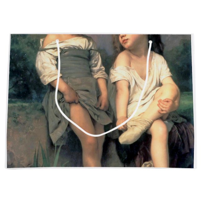 Vid bäckens kant, Bouguereau (Framsidan)