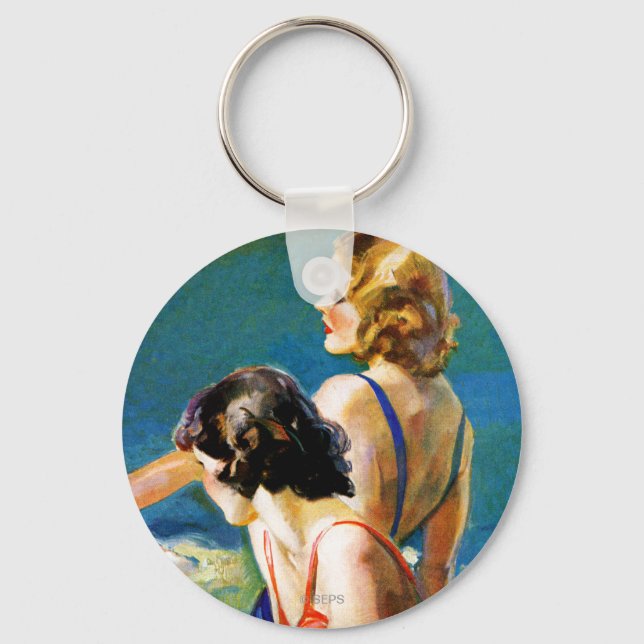 Vid Bassäng Nyckelring (Framsida)