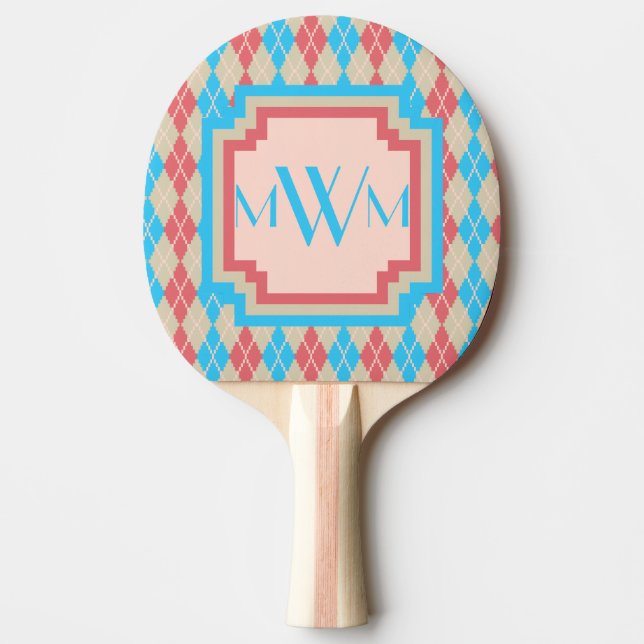 Vid Beach Argyle Ping Pong Paddle Pingisracket (Framsidan)
