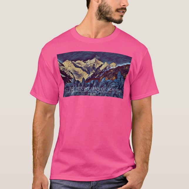 Vid bergen av Galenhet klass 3 - Miskatonic Uni T Shirt (Framsida)