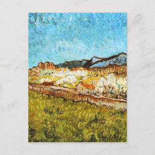 Vid bergens fot Van Gogh Fine Art Vykort
