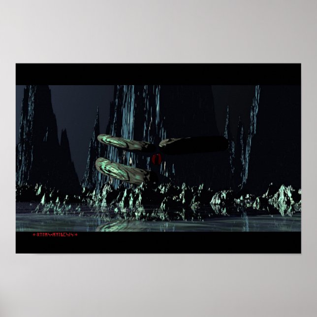 Vid Bergsklyftan Poster (Framsidan)