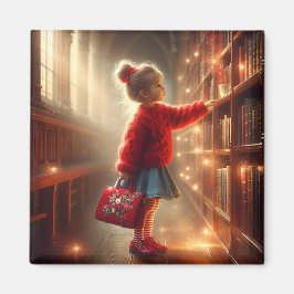 Vid Bibliotek - Röda magnet