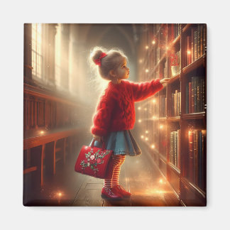 Vid Bibliotek - Röda magnet