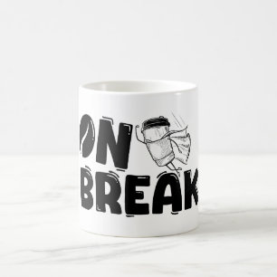 Vid brytning kaffemugg