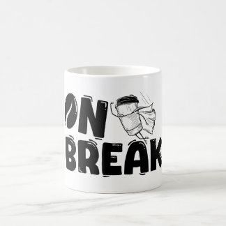 Vid brytning kaffemugg