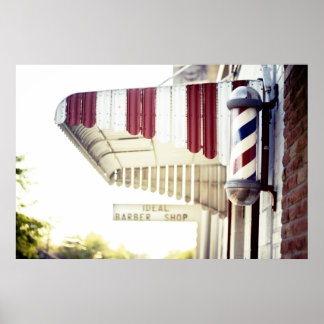 Vid butiken {poster} poster