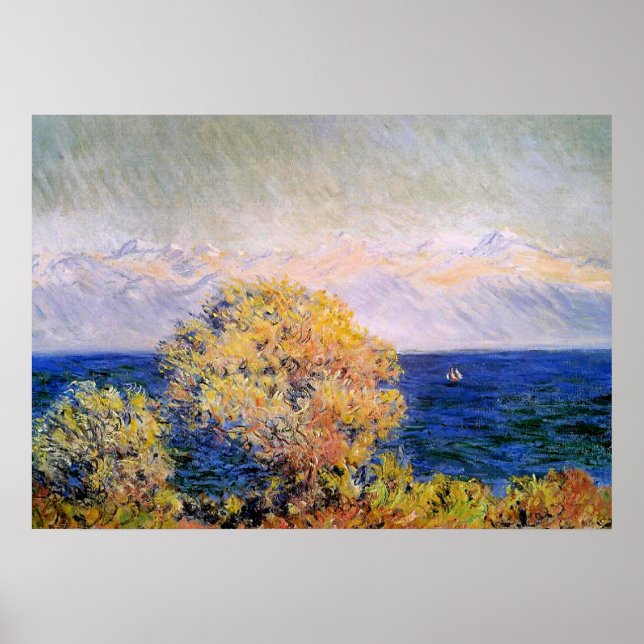 Vid Cap d'Antibes, Mistralvind, Poster (Framsidan)