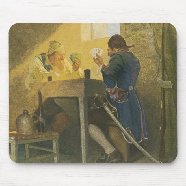 Vid Cards i Clunys bur av NC Wyeth Musmatta (Framsidan)