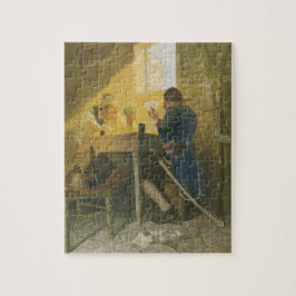 Vid Cards i Clunys bur av NC Wyeth Pussel