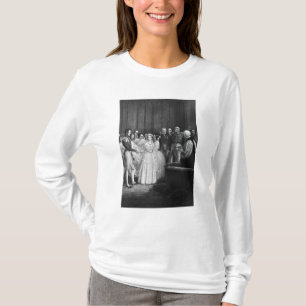 Vid ceremonin i bröllop tee