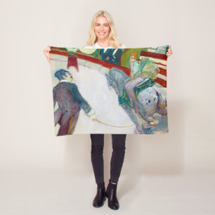 Vid cirkus, Lautrec Fleecefilt