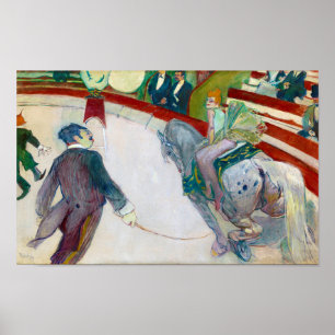 Vid cirkus, Lautrec Poster