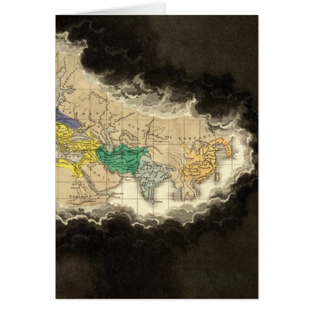 Vid Constantine 337 AD:s död Hälsningskort (Framsidan)