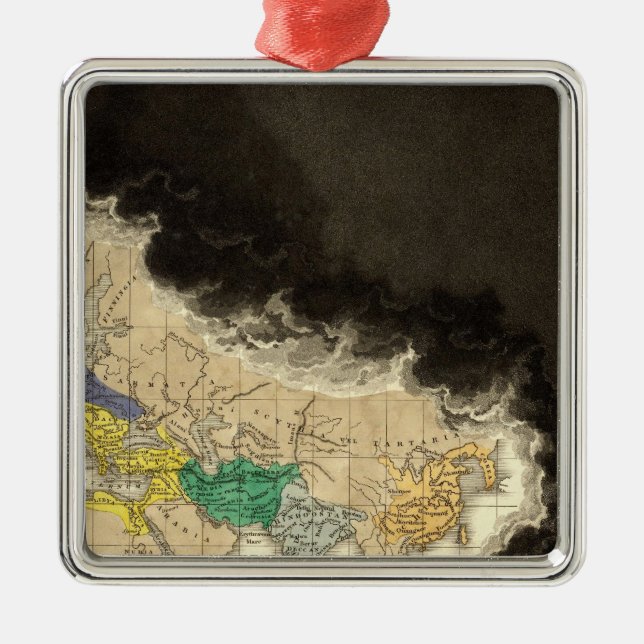 Vid Constantine 337 AD:s död Julgransprydnad Metall (Framsidan)