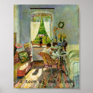 Vid Dacha i sommaren av Sergei Vinogradov Poster