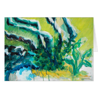 Vid dammkortet hälsningskort