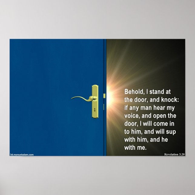 Vid dörren poster (Framsidan)