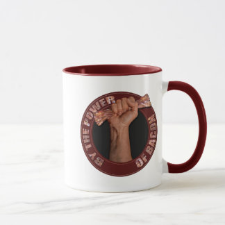 Vid driva av baconmuggen mugg