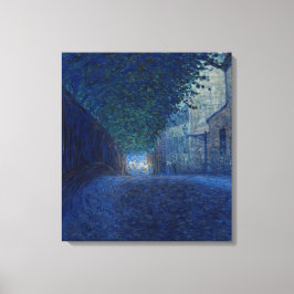 Vid Dusk (Nattlandskap) (kvällsscen) Canvastryck