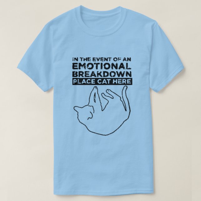 Vid EMOTIONAL BREAKDOWN T-Shirt (Design framsida)