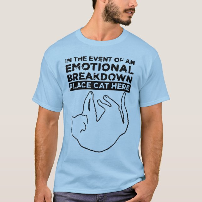 Vid EMOTIONAL BREAKDOWN T-Shirt (Framsida)