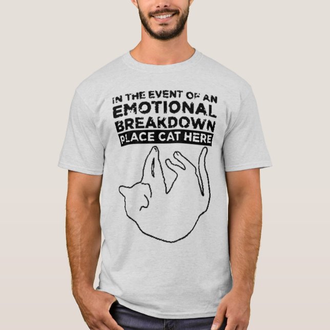 Vid EMOTIONAL BREAKDOWN T-Shirt (Framsida)