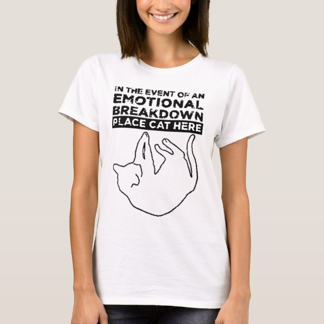 Vid EMOTIONELL UPPDELNING T-shirt (Framsida)