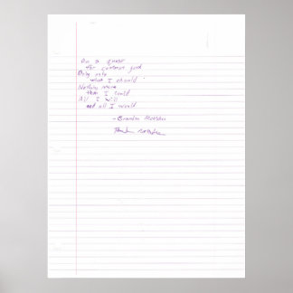 Vid en förfrågan poster