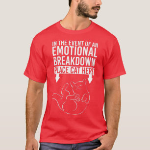 Vid en uppskattning av fördelningen av Ställe-katt T Shirt