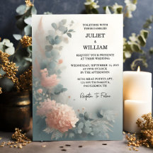 Vid Eucalyptus Snöre Tulle Pastel Dusty Blue Bröll