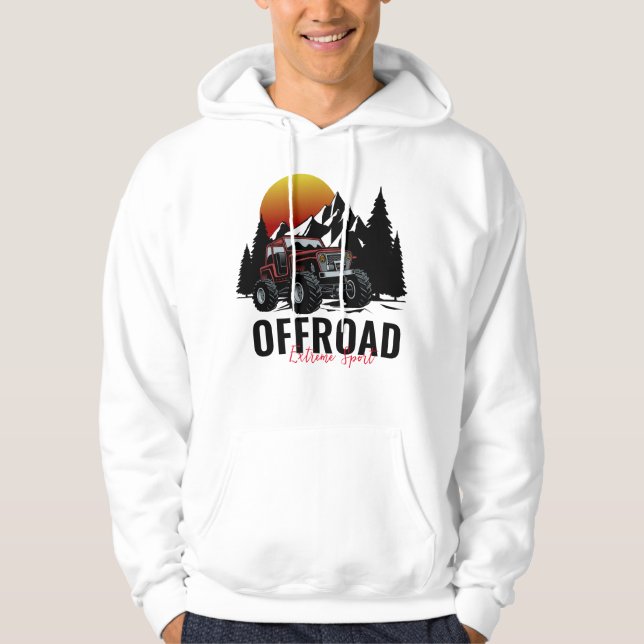 vid extremfotsporten hoodie (Framsida)