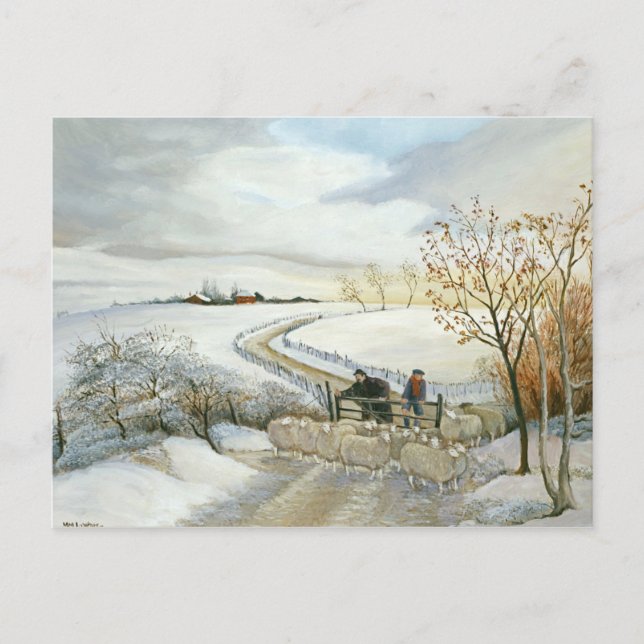 Vid Farm Grind Vykort (Framsida)