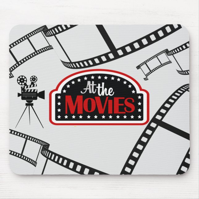 *Vid filmen* Logotyp Mousepad Musmatta (Framsidan)