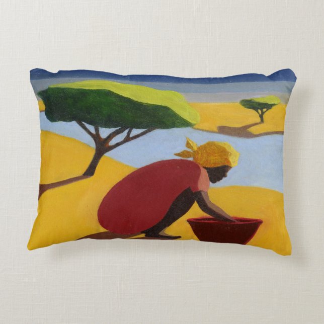 Vid floden 2007 prydnadskudde (Baksidan)