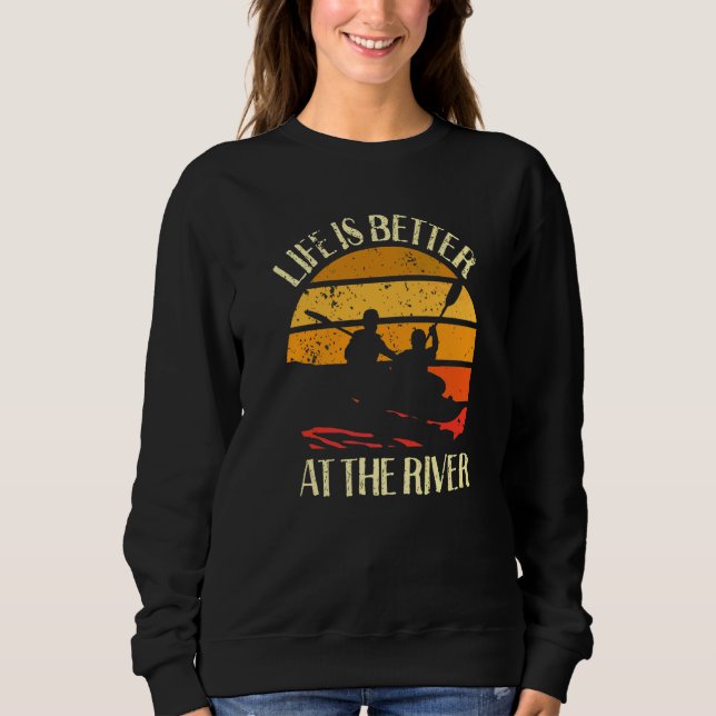 vid floden kajak t shirt (Framsida)