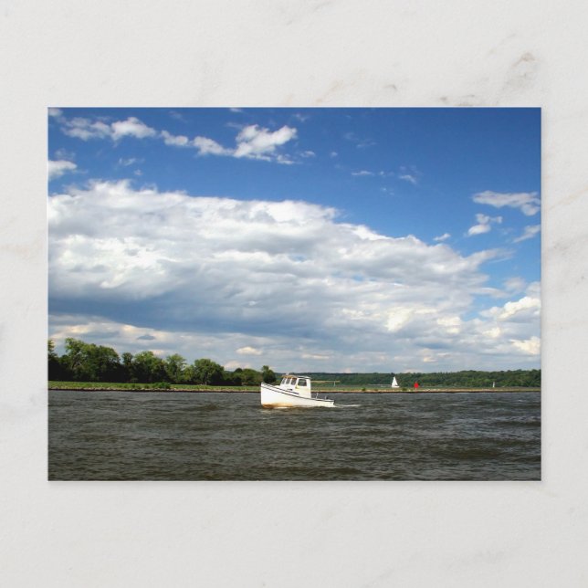 Vid floden vykort (Framsida)