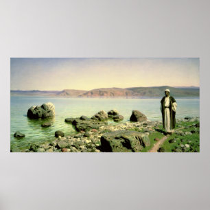 Vid Galileesjön, 1888 Poster