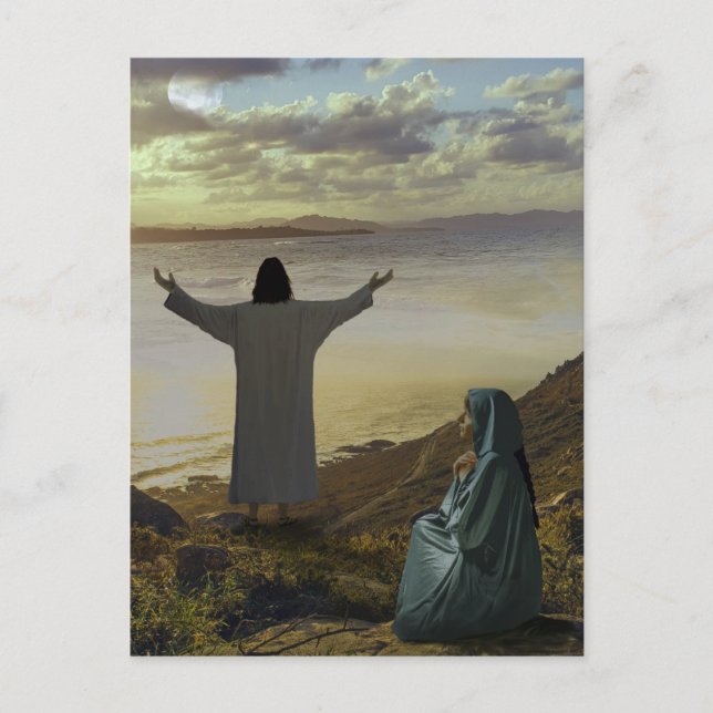 Vid Galileesjön Vykort (Framsida)