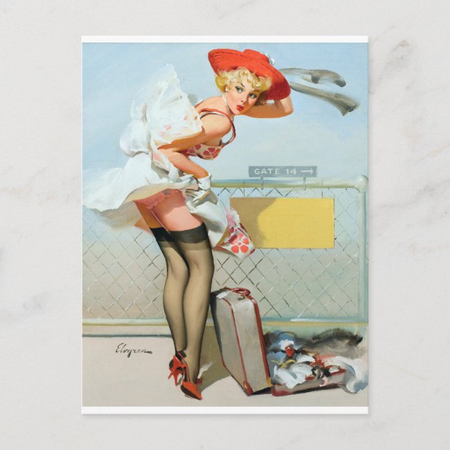 Vid Grind-stift uppåt Vykort (Framsida)