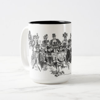 Vid hästshow Två-Tonad mugg