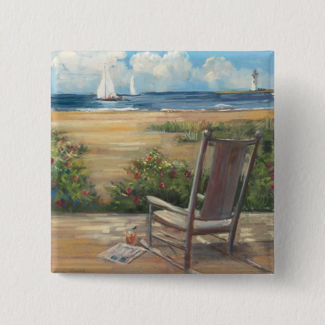 Vid havet knapp (Framsida)