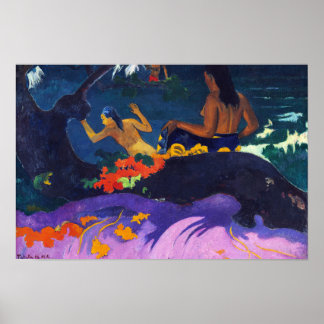 Vid havet, Paul Gauguin Poster